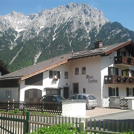 Gastehaus Sophia Hotel Mittenwald Exterior foto