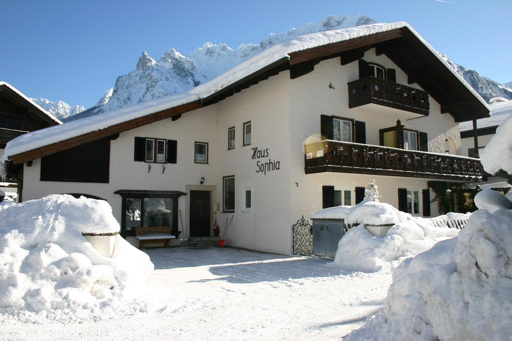 Gastehaus Sophia Hotel Mittenwald Exterior foto